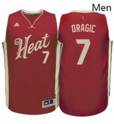Mens Adidas Miami Heat 7 Goran Dragic Swingman Red 2015 16 Christmas Day NBA Jersey Mens Adidas Miami Heat 7 Goran Dragic Swingman Red 2015 16 Christmas Day NBA Jersey