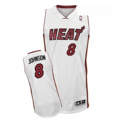 Mens Adidas Miami Heat 8 Tyler Johnson Authentic White Home NBA Jersey Mens Adidas Miami Heat 8 Tyler Johnson Authentic White Home NBA Jersey