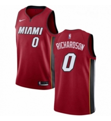 Mens Nike Miami Heat 0 Josh Richardson Swingman Red NBA Jersey Statement Edition Mens Nike Miami Heat 0 Josh Richardson Swingman Red NBA Jersey Statement Edition