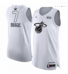 Mens Nike Miami Heat 7 Goran Dragic Authentic White 2018 All Star Game NBA Jersey Mens Nike Miami Heat 7 Goran Dragic Authentic White 2018 All Star Game NBA Jersey
