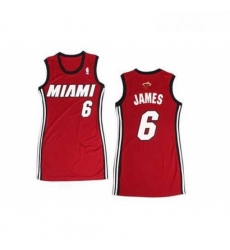 Women NBA Heat 6 LeBron James Red Stitched NBA Jersey Women NBA Heat 6 LeBron James Red Stitched NBA Jersey