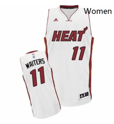 Womens Adidas Miami Heat 11 Dion Waiters Swingman White Home NBA Jersey Womens Adidas Miami Heat 11 Dion Waiters Swingman White Home NBA Jersey