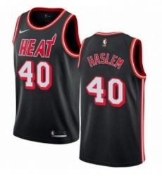 Womens Nike Miami Heat 40 Udonis Haslem Authentic Black Black Fashion Hardwood Classics NBA Jersey Womens Nike Miami Heat 40 Udonis Haslem Authentic Black Black Fashion Hardwood Classics NBA Jersey