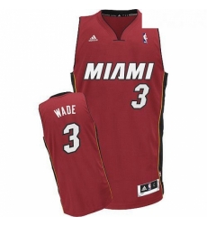Youth Adidas Miami Heat 3 Dwyane Wade Swingman Red Alternate NBA Jersey Youth Adidas Miami Heat 3 Dwyane Wade Swingman Red Alternate NBA Jersey
