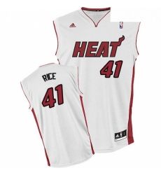 Youth Adidas Miami Heat 41 Glen Rice Swingman White Home NBA Jersey Youth Adidas Miami Heat 41 Glen Rice Swingman White Home NBA Jersey