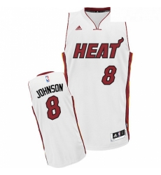 Youth Adidas Miami Heat 8 Tyler Johnson Swingman White Home NBA Jersey Youth Adidas Miami Heat 8 Tyler Johnson Swingman White Home NBA Jersey
