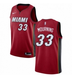 Youth Nike Miami Heat 33 Alonzo Mourning Swingman Red NBA Jersey Statement Edition Youth Nike Miami Heat 33 Alonzo Mourning Swingman Red NBA Jersey Statement Edition