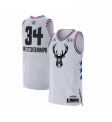 Mens Jordan Milwaukee Bucks 34 Giannis Antetokounmpo Authentic White 2019 All Star Game Basketball Jersey Mens Jordan Milwaukee Bucks 34 Giannis Antetokounmpo Authentic White 2019 All Star Game Basketball Jersey