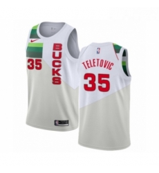Womens Nike Milwaukee Bucks 35 Mirza Teletovic White Swingman Jersey Earned Edition Womens Nike Milwaukee Bucks 35 Mirza Teletovic White Swingman Jersey Earned Edition