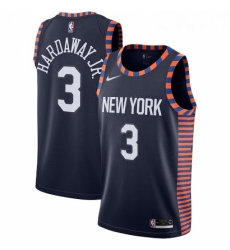 Mens Nike New York Knicks 3 Tim Hardaway Jr Swingman Navy Blue NBA Jersey 2018 19 City Edition Mens Nike New York Knicks 3 Tim Hardaway Jr Swingman Navy Blue NBA Jersey 2018 19 City Edition