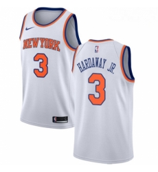 Mens Nike New York Knicks 3 Tim Hardaway Jr Swingman White NBA Jersey Association Edition Mens Nike New York Knicks 3 Tim Hardaway Jr Swingman White NBA Jersey Association Edition