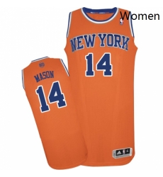 Womens Adidas New York Knicks 14 Anthony Mason Authentic Orange Alternate NBA Jersey Womens Adidas New York Knicks 14 Anthony Mason Authentic Orange Alternate NBA Jersey