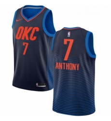 Youth Nike Oklahoma City Thunder 7 Carmelo Anthony Swingman Navy Blue NBA Jersey Statement Edition Youth Nike Oklahoma City Thunder 7 Carmelo Anthony Swingman Navy Blue NBA Jersey Statement Edition