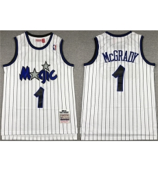 Men Orlando Magic 1 Tracy McGrady 2003 04 White Stitched Jersey Men Orlando Magic 1 Tracy McGrady 2003 04 White Stitched Jersey