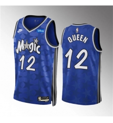 Men Orlando Magic 12 Trevelin Queen Blue 2023 24 Classic Edition Stitched Basketball Jersey Men Orlando Magic 12 Trevelin Queen Blue 2023 24 Classic Edition Stitched Basketball Jersey