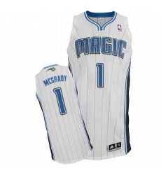 Mens Adidas Orlando Magic 1 Tracy Mcgrady Authentic White Home NBA Jersey Mens Adidas Orlando Magic 1 Tracy Mcgrady Authentic White Home NBA Jersey
