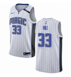 Mens Nike Orlando Magic 33 Grant Hill Authentic NBA Jersey Association Edition Mens Nike Orlando Magic 33 Grant Hill Authentic NBA Jersey Association Edition