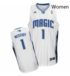 Womens Adidas Orlando Magic 1 Tracy Mcgrady Swingman White Home NBA Jersey Womens Adidas Orlando Magic 1 Tracy Mcgrady Swingman White Home NBA Jersey