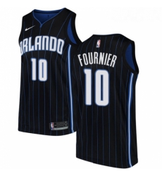Womens Nike Orlando Magic 10 Evan Fournier Authentic Black Alternate NBA Jersey Statement Edition Womens Nike Orlando Magic 10 Evan Fournier Authentic Black Alternate NBA Jersey Statement Edition
