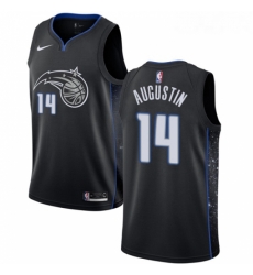 Womens Nike Orlando Magic 14 DJ Augustin Swingman Black NBA Jersey City Edition Womens Nike Orlando Magic 14 DJ Augustin Swingman Black NBA Jersey City Edition