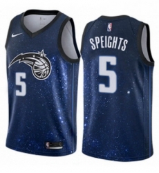 Womens Nike Orlando Magic 5 Marreese Speights Swingman Blue NBA Jersey City Edition Womens Nike Orlando Magic 5 Marreese Speights Swingman Blue NBA Jersey City Edition