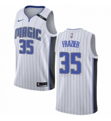 Youth Nike Orlando Magic 35 Melvin Frazier Swingman White NBA Jersey Association Edition 