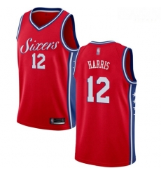 76ers #12 Tobias Harris Red Basketball Swingman Statement Edition Jersey 76ers #12 Tobias Harris Red Basketball Swingman Statement Edition Jersey