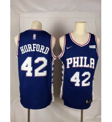 76ers 42 Al Horford Blue Nike Throwback Swingman Jersey 76ers 42 Al Horford Blue Nike Throwback Swingman Jersey