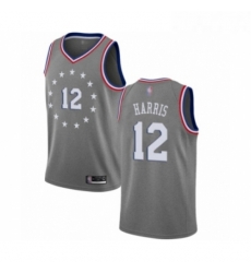 Youth Philadelphia 76ers 12 Tobias Harris Swingman Gray Basketball Jersey City Edition Youth Philadelphia 76ers 12 Tobias Harris Swingman Gray Basketball Jersey City Edition