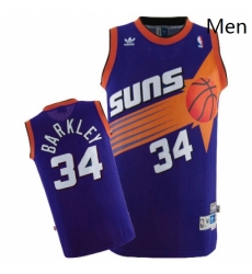 Mens Mitchell and Ness Phoenix Suns 34 Charles Barkley Swingman Purple Throwback NBA Jersey Mens Mitchell and Ness Phoenix Suns 34 Charles Barkley Swingman Purple Throwback NBA Jersey