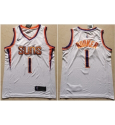 Suns 1 Devin Booker White Nike Swingman Jersey Suns 1 Devin Booker White Nike Swingman Jersey