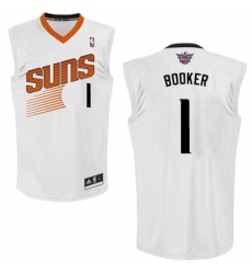 Womens Adidas Phoenix Suns 1 Devin Booker Swingman White Home NBA Jersey Womens Adidas Phoenix Suns 1 Devin Booker Swingman White Home NBA Jersey
