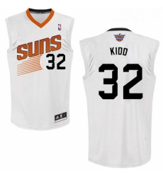 Youth Adidas Phoenix Suns 32 Jason Kidd Authentic White Home NBA Jersey Youth Adidas Phoenix Suns 32 Jason Kidd Authentic White Home NBA Jersey