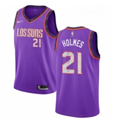 Youth Nike Phoenix Suns 21 Richaun Holmes Swingman Purple NBA Jersey 2018 19 City Edition Youth Nike Phoenix Suns 21 Richaun Holmes Swingman Purple NBA Jersey 2018 19 City Edition