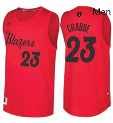 Mens Portland Trail Blazers 23 Allen Crabbe Red 2016 2017 Christmas Day NBA Swingman Jersey Mens Portland Trail Blazers 23 Allen Crabbe Red 2016 2017 Christmas Day NBA Swingman Jersey