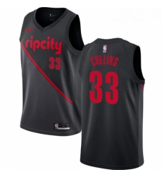 Youth Nike Portland Trail Blazers 33 Zach Collins Swingman Black NBA Jersey 2018 19 City Edition Youth Nike Portland Trail Blazers 33 Zach Collins Swingman Black NBA Jersey 2018 19 City Edition