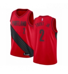 Youth Portland Trail Blazers 2 Gary Trent Jr Swingman Red Basketball Jersey Statement Edition Youth Portland Trail Blazers 2 Gary Trent Jr Swingman Red Basketball Jersey Statement Edition