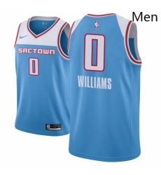 Men NBA 2018 19 Sacramento Kings 0 Troy Williams City Edition Blue Jersey Men NBA 2018 19 Sacramento Kings 0 Troy Williams City Edition Blue Jersey