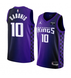 Men Sacramento Kings 10 Domantas Sabonis Purple 2023 24 Statement Edition Swingman Stitched Basketball Jersey Men Sacramento Kings 10 Domantas Sabonis Purple 2023 24 Statement Edition Swingman Stitched Basketball Jersey