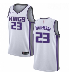Womens Nike Sacramento Kings 23 Ben McLemore Swingman White NBA Jersey Association Edition Womens Nike Sacramento Kings 23 Ben McLemore Swingman White NBA Jersey Association Edition
