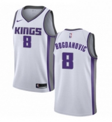 Womens Nike Sacramento Kings 8 Bogdan Bogdanovic Swingman White NBA Jersey Association Edition Womens Nike Sacramento Kings 8 Bogdan Bogdanovic Swingman White NBA Jersey Association Edition
