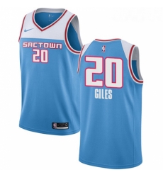 Youth Nike Sacramento Kings 20 Harry Giles Swingman Blue NBA Jersey 2018 19 City Edition Youth Nike Sacramento Kings 20 Harry Giles Swingman Blue NBA Jersey 2018 19 City Edition