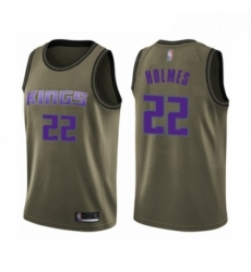 Youth Sacramento Kings 22 Richaun Holmes Swingman Green Salute to Service Basketball Jersey Youth Sacramento Kings 22 Richaun Holmes Swingman Green Salute to Service Basketball Jersey