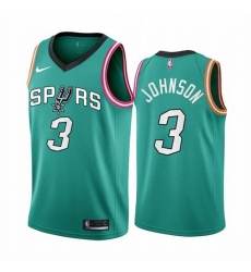 Men San Antonio Spurs 3 Keldon Johnson 2022 23 Teal City Edition Stitched Jersey Men San Antonio Spurs 3 Keldon Johnson 2022 23 Teal City Edition Stitched Jersey