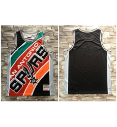 Spurs Big Face Black Hardwood Classics Swingman Jersey Spurs Big Face Black Hardwood Classics Swingman Jersey