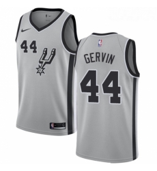 Womens Nike San Antonio Spurs 44 George Gervin Swingman Silver Alternate NBA Jersey Statement Edition Womens Nike San Antonio Spurs 44 George Gervin Swingman Silver Alternate NBA Jersey Statement Edition