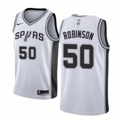 Womens Nike San Antonio Spurs 50 David Robinson Swingman White Home NBA Jersey Association Edition Womens Nike San Antonio Spurs 50 David Robinson Swingman White Home NBA Jersey Association Edition