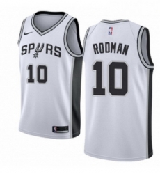 Youth Nike San Antonio Spurs 10 Dennis Rodman Swingman White Home NBA Jersey Association Edition Youth Nike San Antonio Spurs 10 Dennis Rodman Swingman White Home NBA Jersey Association Edition