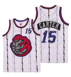 Raptors 15 Vince Carter White Retro Jersey Raptors 15 Vince Carter White Retro Jersey