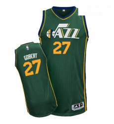 Mens Adidas Utah Jazz 27 Rudy Gobert Authentic Green Alternate NBA Jersey Mens Adidas Utah Jazz 27 Rudy Gobert Authentic Green Alternate NBA Jersey